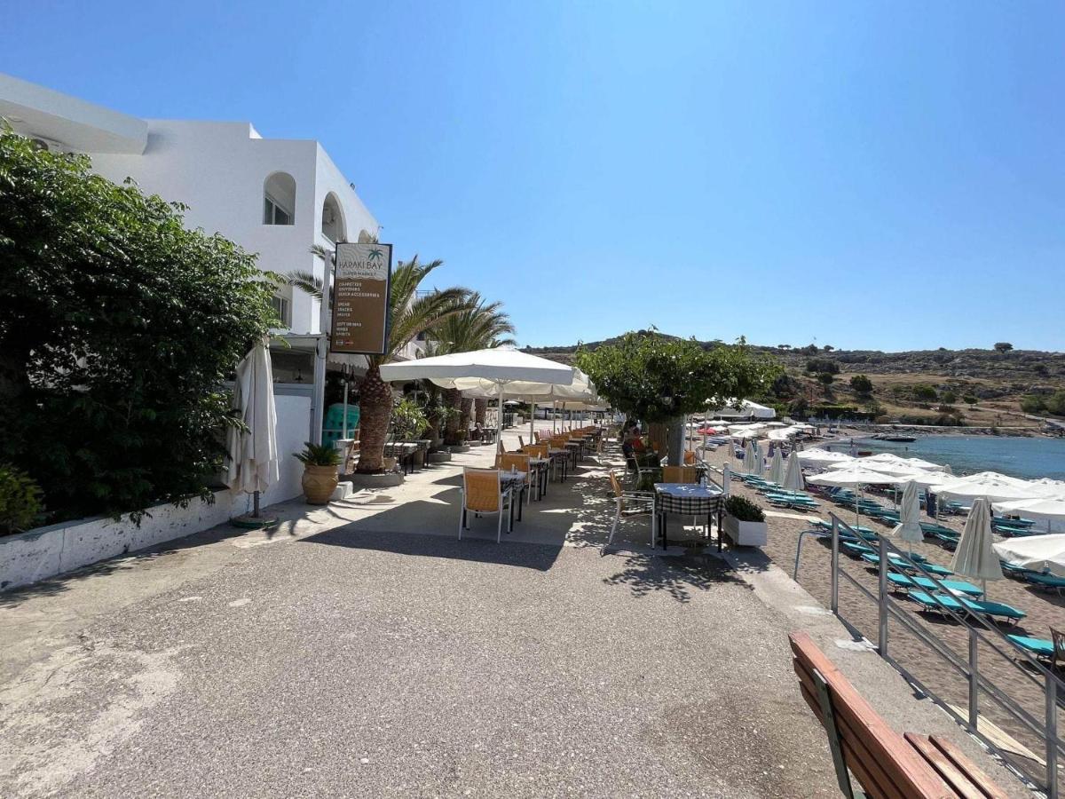 Haraki Bay Hotel And Luxury Apartments Charaki Exterior foto