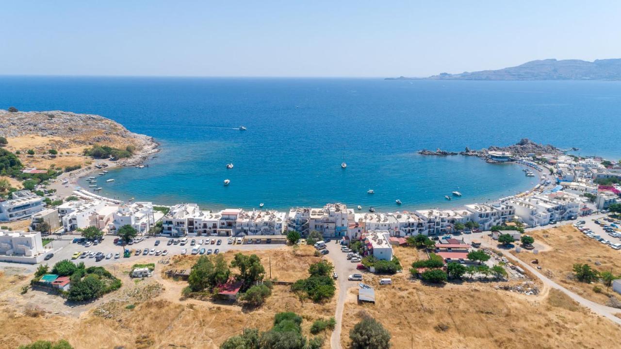 Haraki Bay Hotel And Luxury Apartments Charaki Exterior foto
