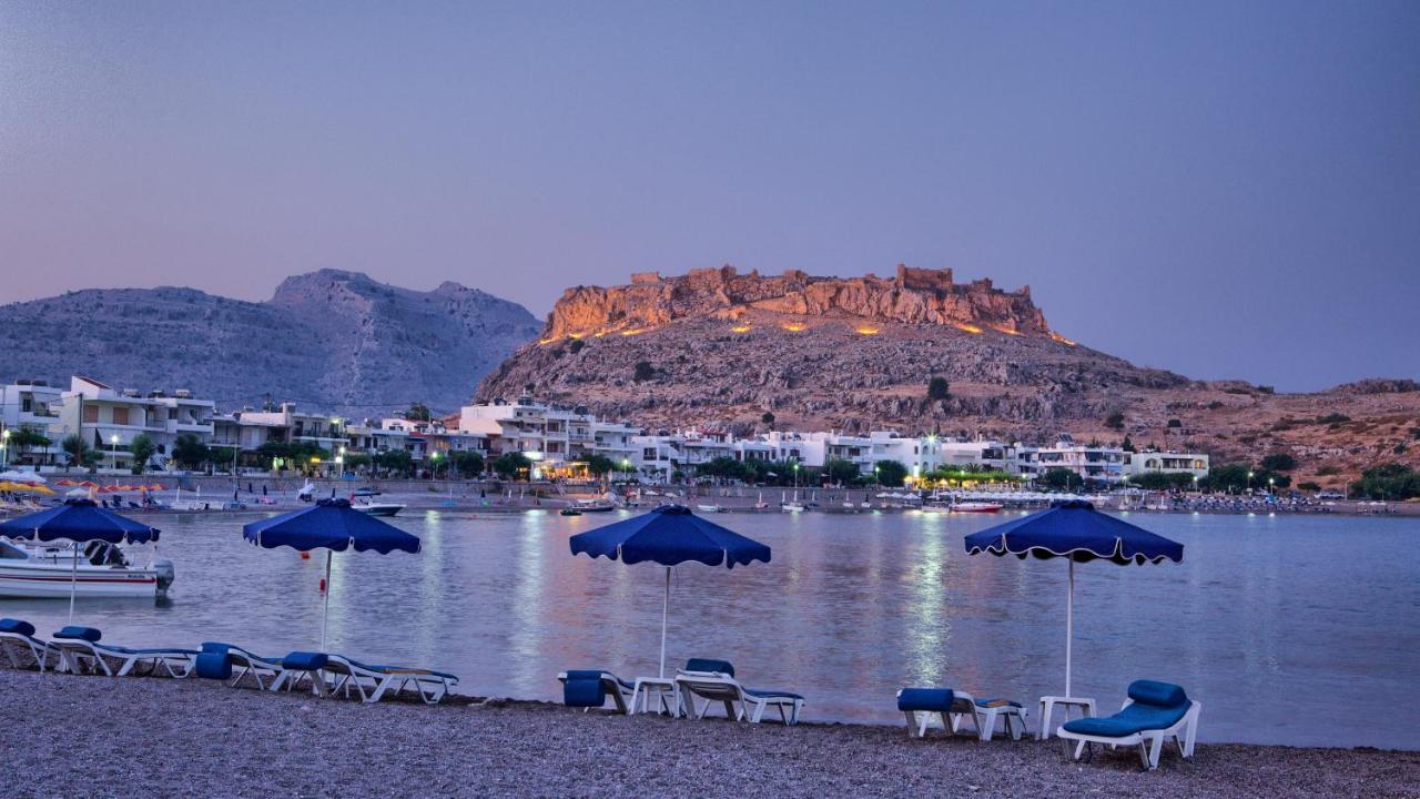 Haraki Bay Hotel And Luxury Apartments Charaki Exterior foto