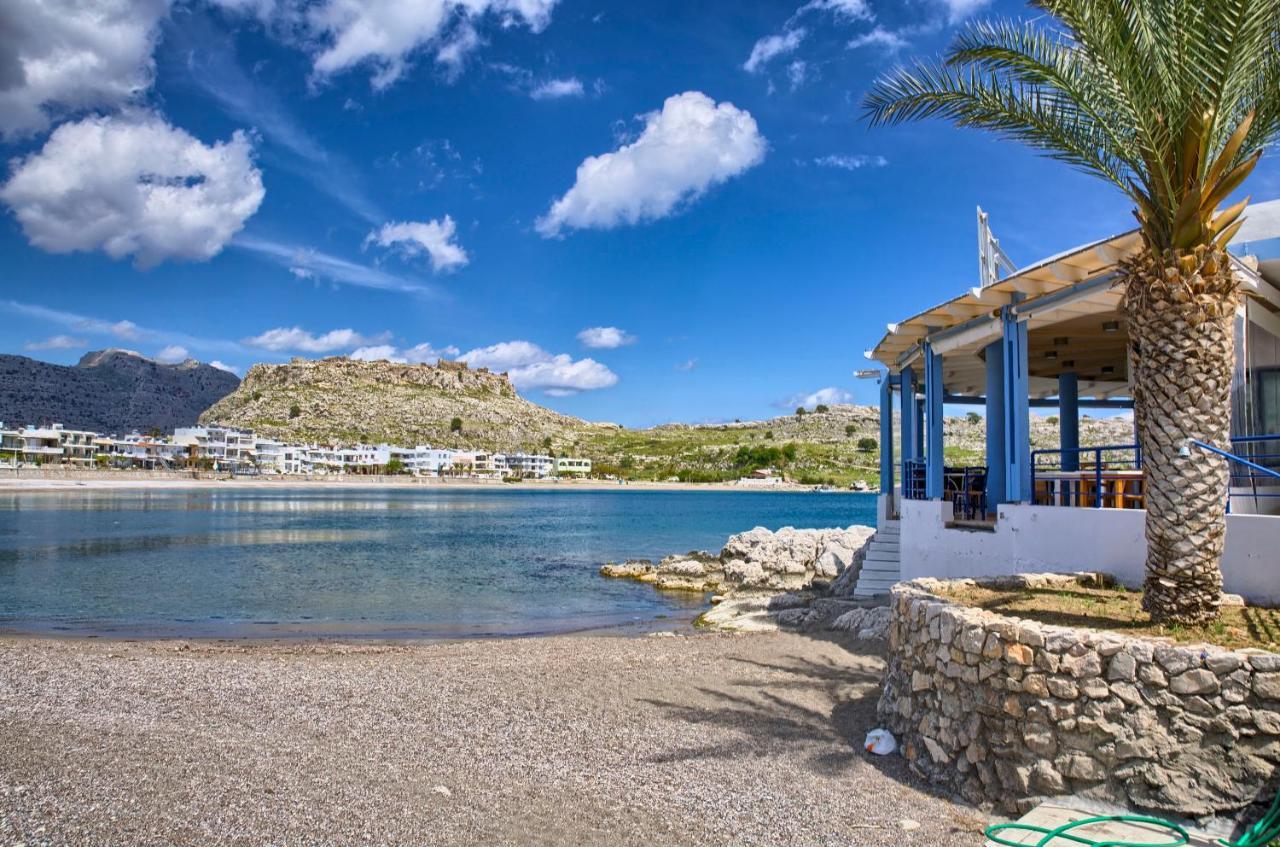 Haraki Bay Hotel And Luxury Apartments Charaki Exterior foto